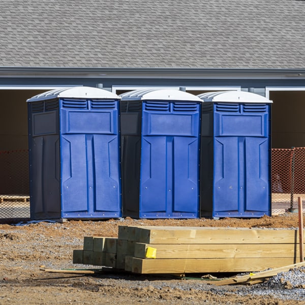 can i customize the exterior of the porta potties with my event logo or branding in Woodacre CA